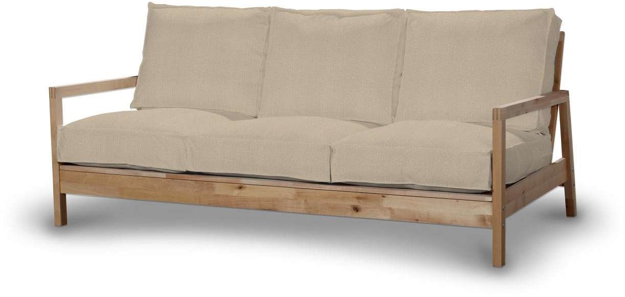 Dekoria pl pl Pokrowiec na sofę Lillberg 3-osobową nierozkładaną jasny beż Sofa Lillberg 3-osobowa Edinburgh 626-115-78