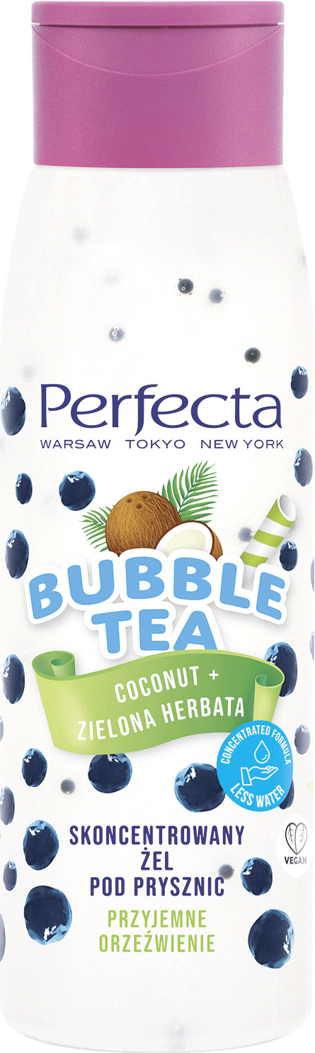 Perfecta Bubble Tea skoncentrowany żel pod prysznic Coconut + Zielona Herbata 010214754