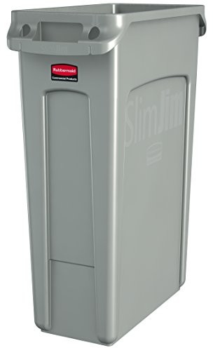 Rubbermaid Commercial Products 1955959 Vented Slim Jim-jego tony, tworzywo sztuczne, beżowy FG354060BEIG