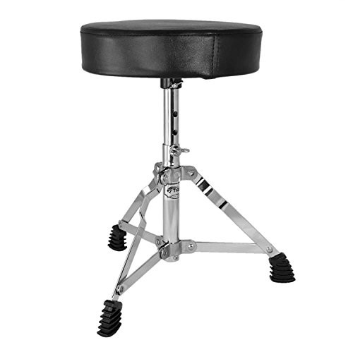 Tiger Music Tygrys junior wyściełany bęben tron - czarny taboret DHW91-CM