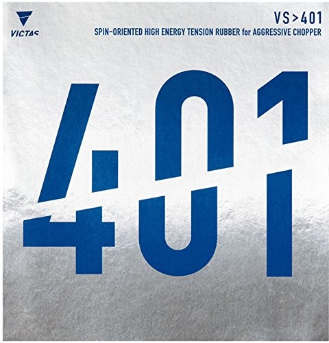 VICTAS Wykładzina victas VS > 401, TT-, High-energy-Tension, nowa, OVP, w zestawie dostawy., czarny, 1.5 mm 020271