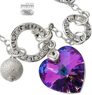 Swarovski Arande BRANSOLETKA CRYSTALEAR VITRAIL SREBRO 4094277533