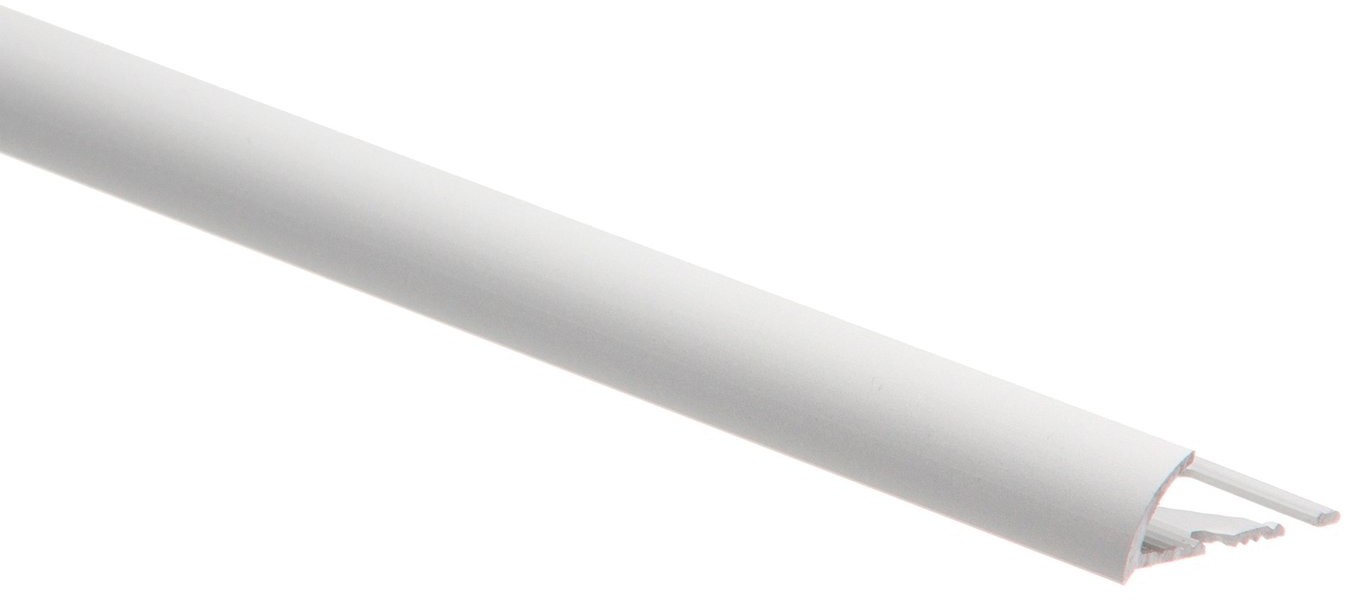 Cezar Profil krawędziowy owalny PKO srebrny C-0 8 mm x 2500 mm