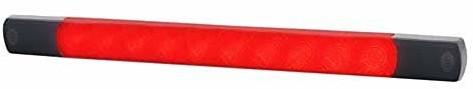 HELLA 2DA 980 887-311 Dodatkowe światło STOP - Strip Lamp - LED - 12V - Oprawa - Kolor szkła reflektora: transparentny - Przewodu: 2500[mm] - z tyłu 2DA 980 887-311