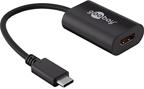 Goobay 38532 adapter USB-C, 0,2 m Czarny 38532