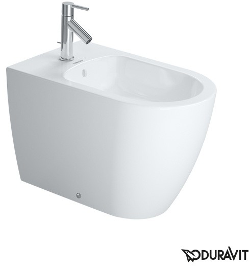 Duravit ME by Starck Bidet stojący 37x60 cm biały z powłoką WonderGliss 22891000001