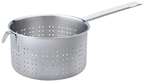 Pentole Agnelli pentole agnelli coix317518 scaldapasta cylindryczny, z uchwytem, nierdzewna, srebrny COIX317518