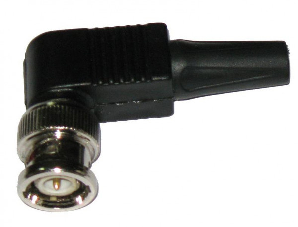LP WTY0495 Wtyk BNC kątowy z odgiętką LEC-WTY0495