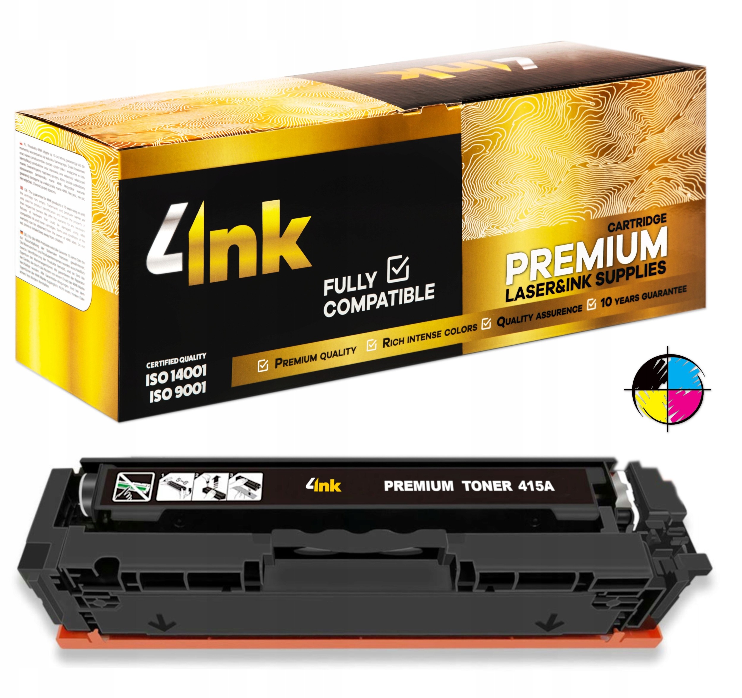 4x Toner do Hp LaserJet 415A Mfp M479fdn M479fdw