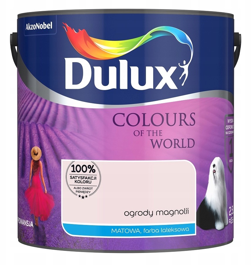 Dulux Farba Dulux Kolory Świata- ogrody magnolii, 2.5l