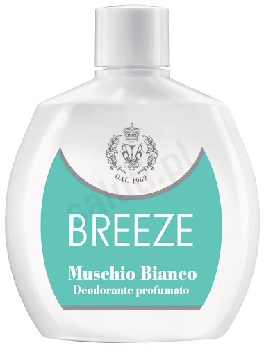 Breeze Breeze Białe piżmo - dezodorant perfumowany squeeze ścisk (100 ml) 8003510023325