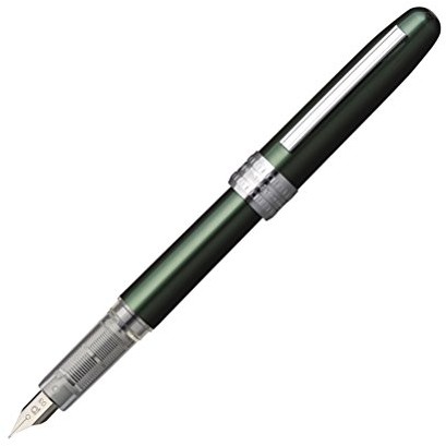 Platinum fountain Pen, PLAISIR sprężyny: drobno (F), zielony 1 PGB-1000-#41-F