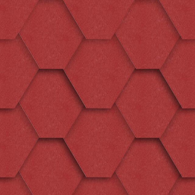 IZOLMAT Gont bitumiczny HEXAGONALNY 3 m2 IZOLMAT