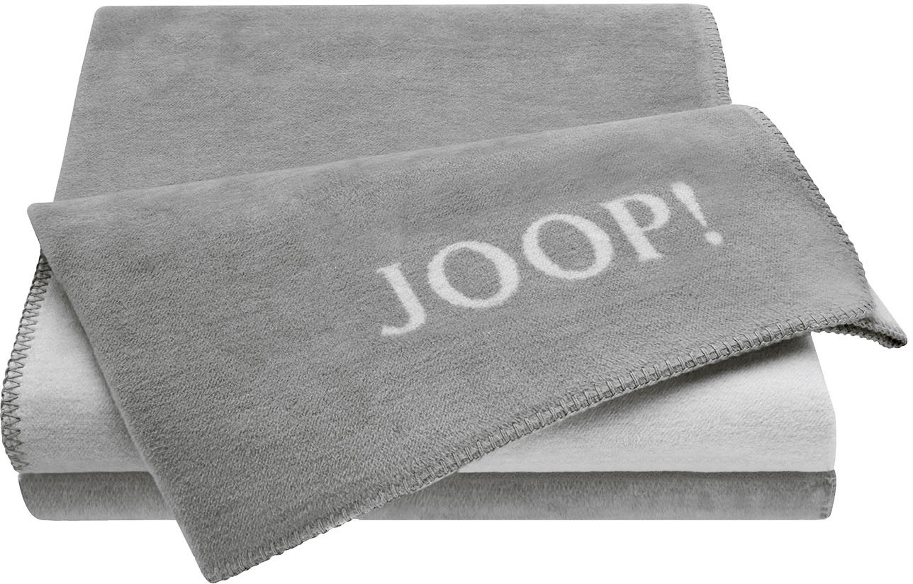 JOOP! JOOP! koc Uni Doubleface 150x200 cm szary
