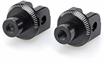 Puig Adaptery para podnóżków Rider 6453N B-King, Suzuki GSX-S125, czarne 6453N
