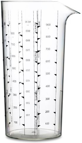 Rosti Mepal kubek z miarką, 1.0 L, przezroczyste 104120053102