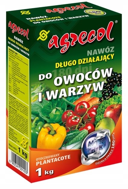 Agrecol Plantacote nawóz do warzyw i owoców 1 kg
