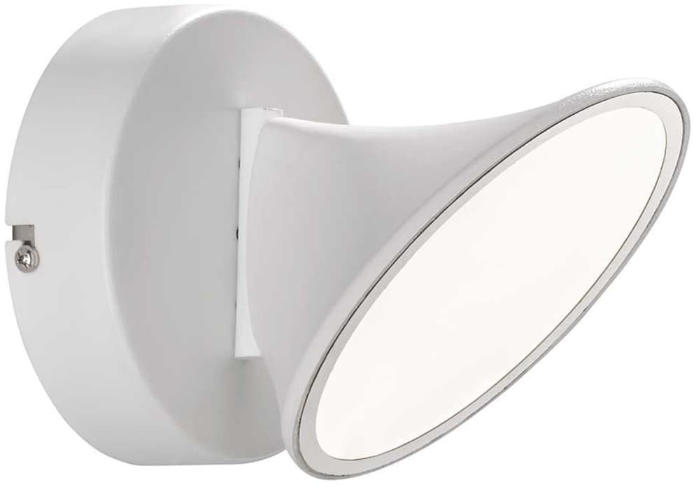 Wofi Lampa ścienna Chara, LED, na 1 żarówkę, biała 4596.01.06.9000