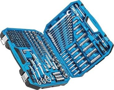Högert Technik Zestaw narzędzi  zestaw narzędzi 222 elementy HT1R444 HT1R444