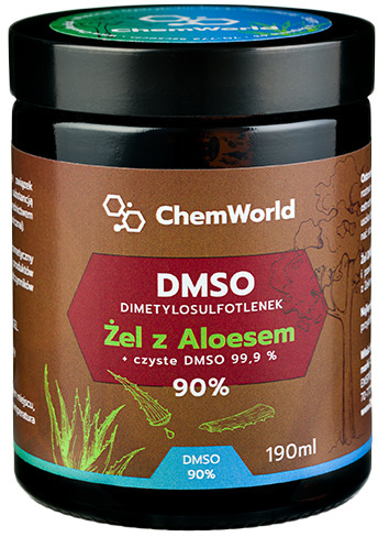 ChemWorld Żel DMSO z aloesem 90% (ChW) 190ml