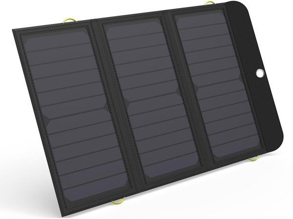 Sandberg Solar Charger 21W 2xUSB+USB-C Powerbank - Czarny - 420-55