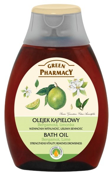 Green Pharmacy Olejek kąpielowy 2w1 Bergamotka i limonka 250 ml 250 ml | SZYBKA WYSYŁKA!