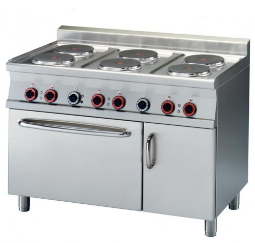 RM Gastro Kuchnia elektryczna z piekarnikiem CF6 712 ETV CF6-712-ETV