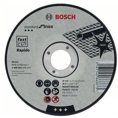 Bosch BOSCH_elektonarzedzia Tarcze 2608603255 10 sztuk)