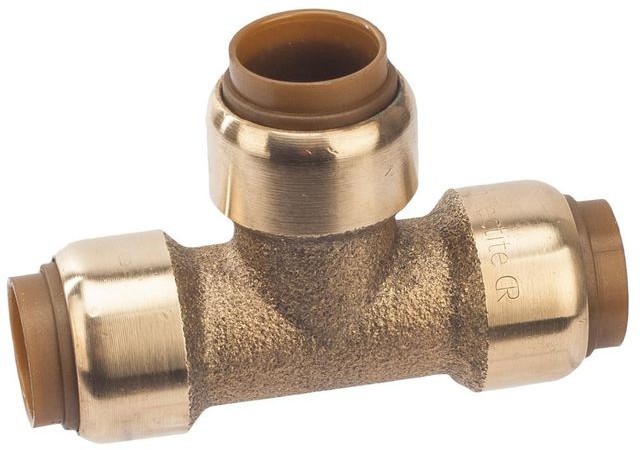 YORKSHIRE Trójnik nasuwny PUSH 15 MM YORKSHIRE