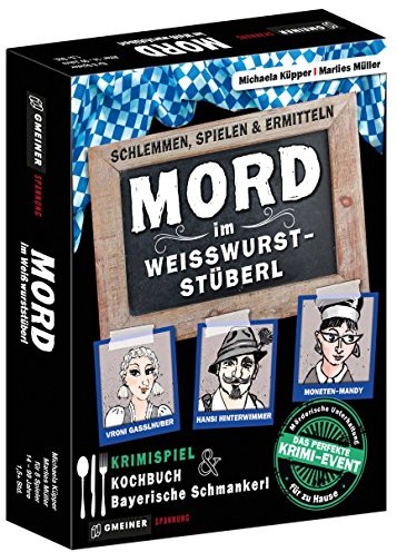Unbekannt gmeiner Verlag 581611 Mord w białej kiełbasy stue berl karty do gry