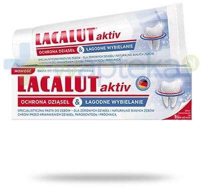Zdrovit Lacalut Aktiv ochrona dziąseł & łagodne wybielanie 75 ml 7077758