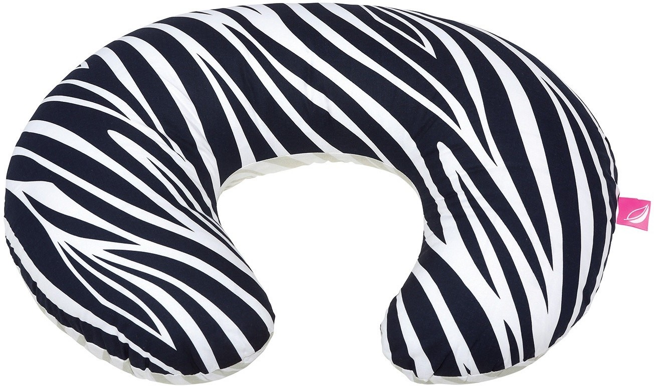 Motherhood Poduszka do karmienia fasolka Zebra niebieska | Darmowa dostawa od 59 zł NN-AMH-AKFN-002