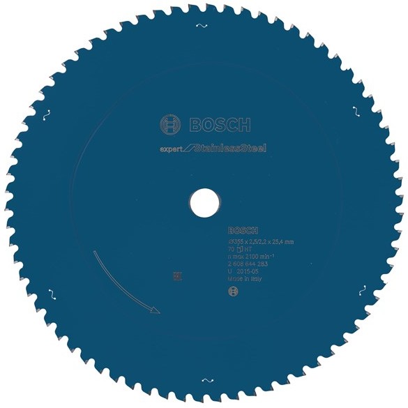 Bosch RUNDSAVKL 355X25.4MM 70T EXP STAINLESS 2608644283