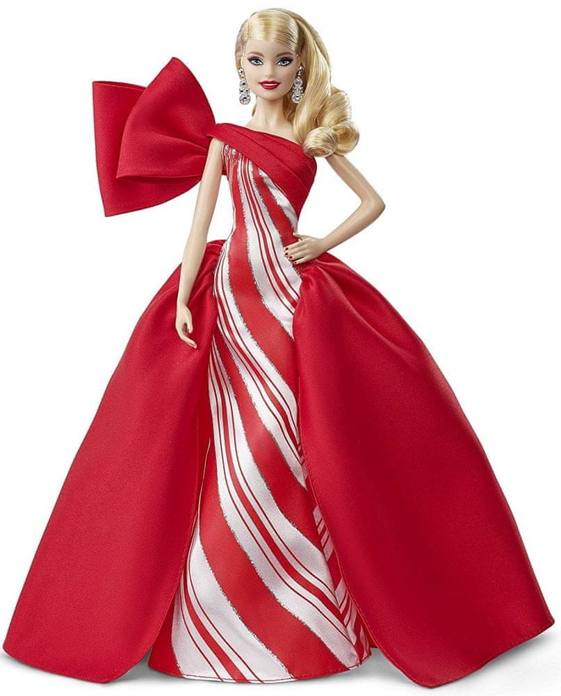 Mattel Barbie Świąteczna lalka blondynka