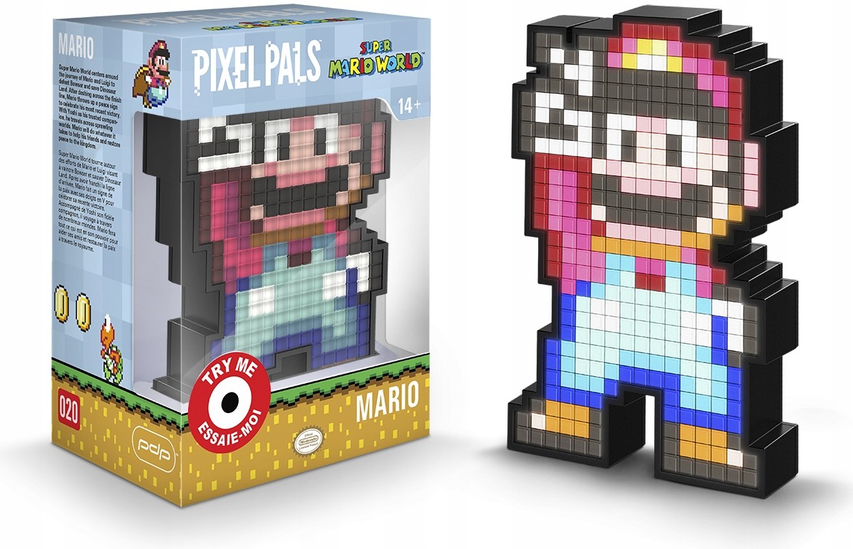 Nintendo Pixel Pals Lampka Super Mario Word