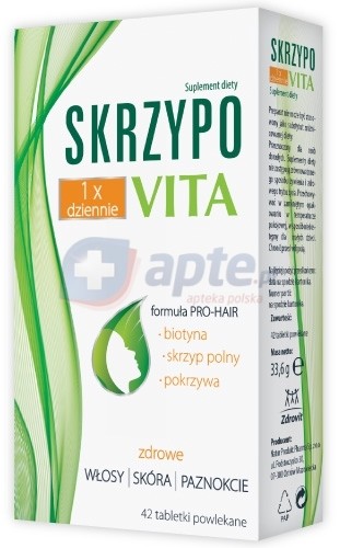 Natur Produkt Zdrovit Skrzypovita 1x dziennie x42 tabletki