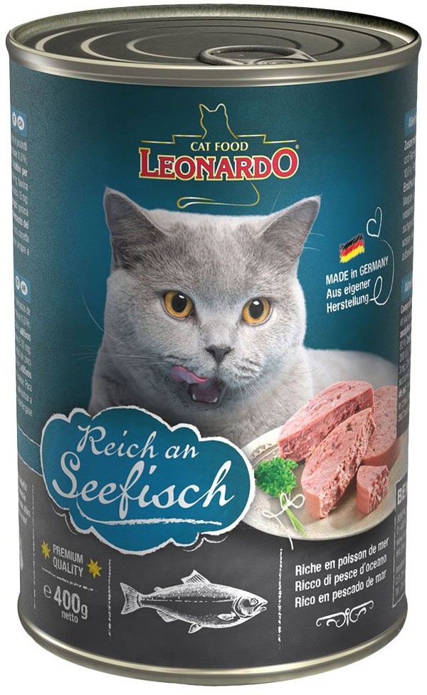 Leonardo Megapakiet All Meat, 24 x 400 g - Ryba morska