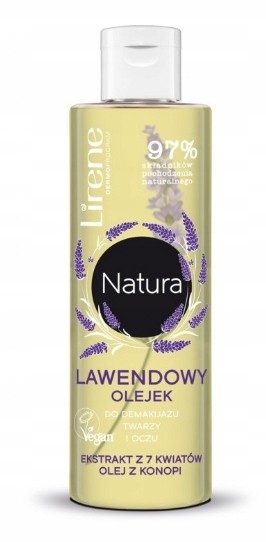 Lirene, Lawendowy Olejek do demakijażu, 100 ml
