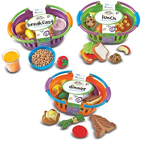 Learning Resources New sprouts śniadanie, lunch i Dinner set,