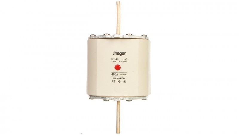 Hager POLO Wkładka bezpiecznikowa NH4a 400A 500V gG LNH40400M LNH40400M