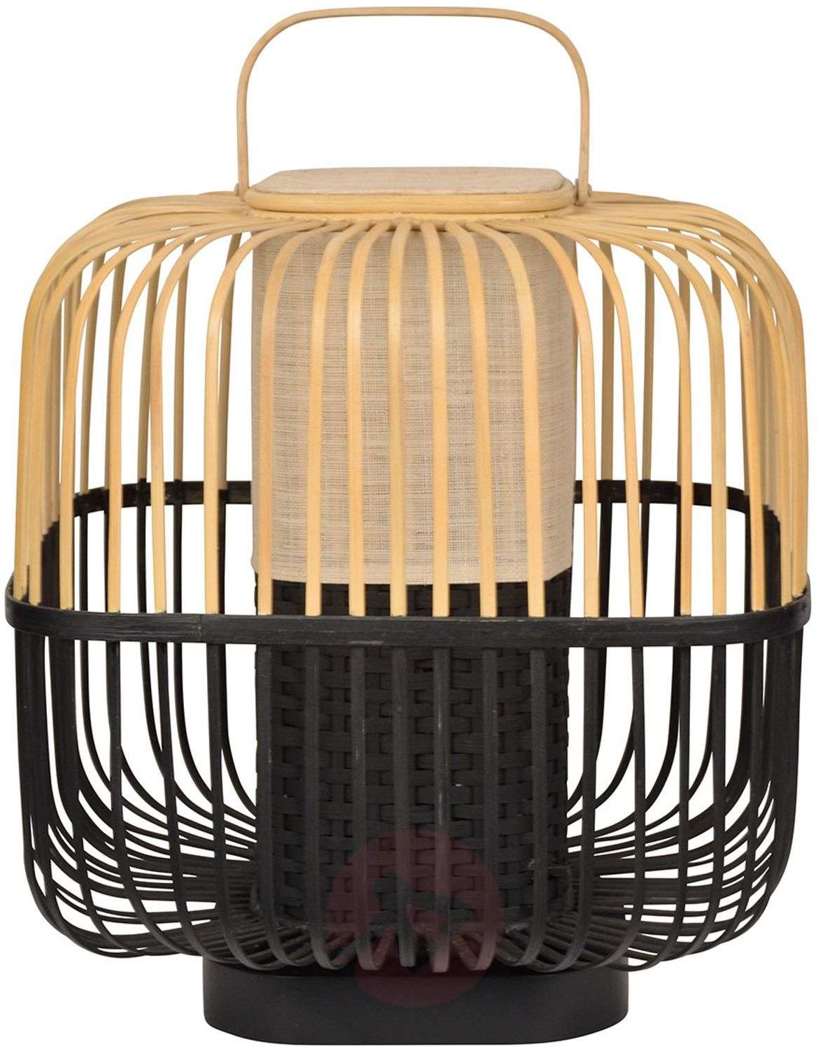 Forestier Forestier Bamboo Square M lampa stołowa czarna