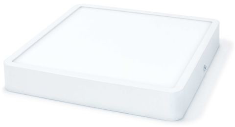 KOLORENO PANEL LED MODERN NATYNKOWY KWADRAT 24W BIAŁY - 4500K PL-NK24W-CR-4500K-B