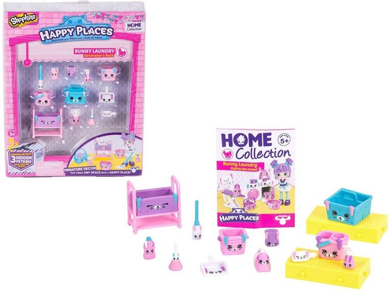 Cobi Shopkins Happy Places Zestaw Dekoratora Mix Wzorów 56478 56636 56681 56479 56477 C16b*