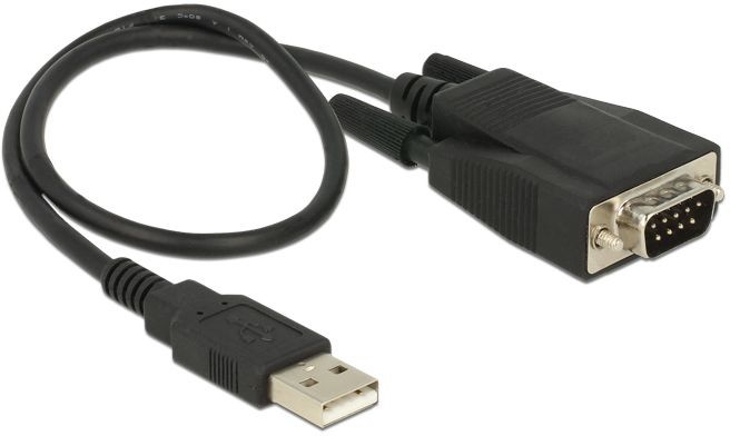 Delock Kabel USB USB Type-A Seriell RS232 DB9 35cm 62958 62958