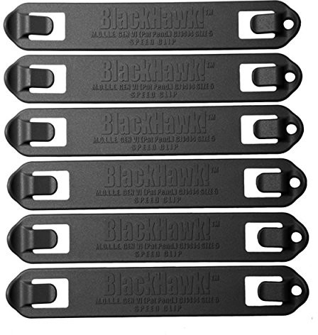 Black Hawk Blackhawk. Speed Clips (6-# 3), czarny