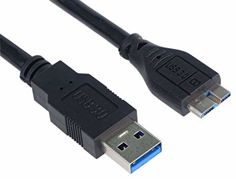 PremiumCord USB 3.0 na Micro USB typ B kabel połączeniowy 5 m, kabel do transmisji danych SuperSpeed do 5 Gbit/s, USB 3.0 typ A wtyczka na wtyk Micro USB typu B, kolor czarny, długość 5 m ku3ma5bk