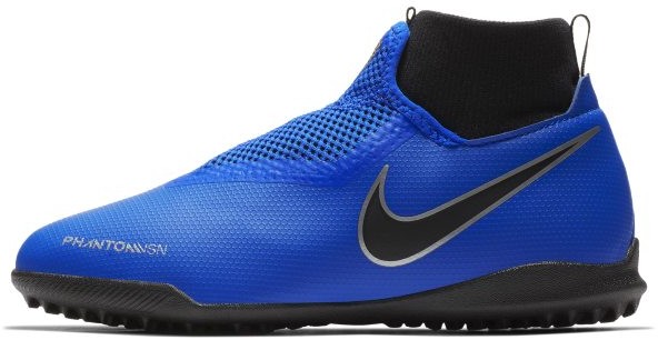 Nike Buty piłkarskie na nawierzchnię typu turf dla małych/dużych dzieci Jr. Phantom Vision Academy Dynamic Fit - Niebieski AO3292-400