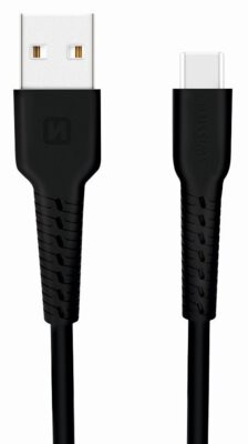 Фото - Кабель Swissten Czarny Kabel USB - USB-C 2A 1m 