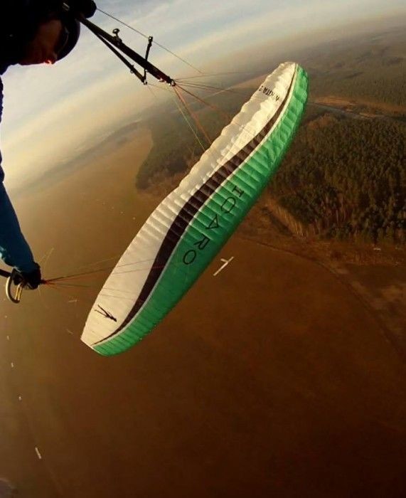 Lot paralotnią z wideofilmowaniem dla Dwojga - Zielona Góra LPZWDDZG