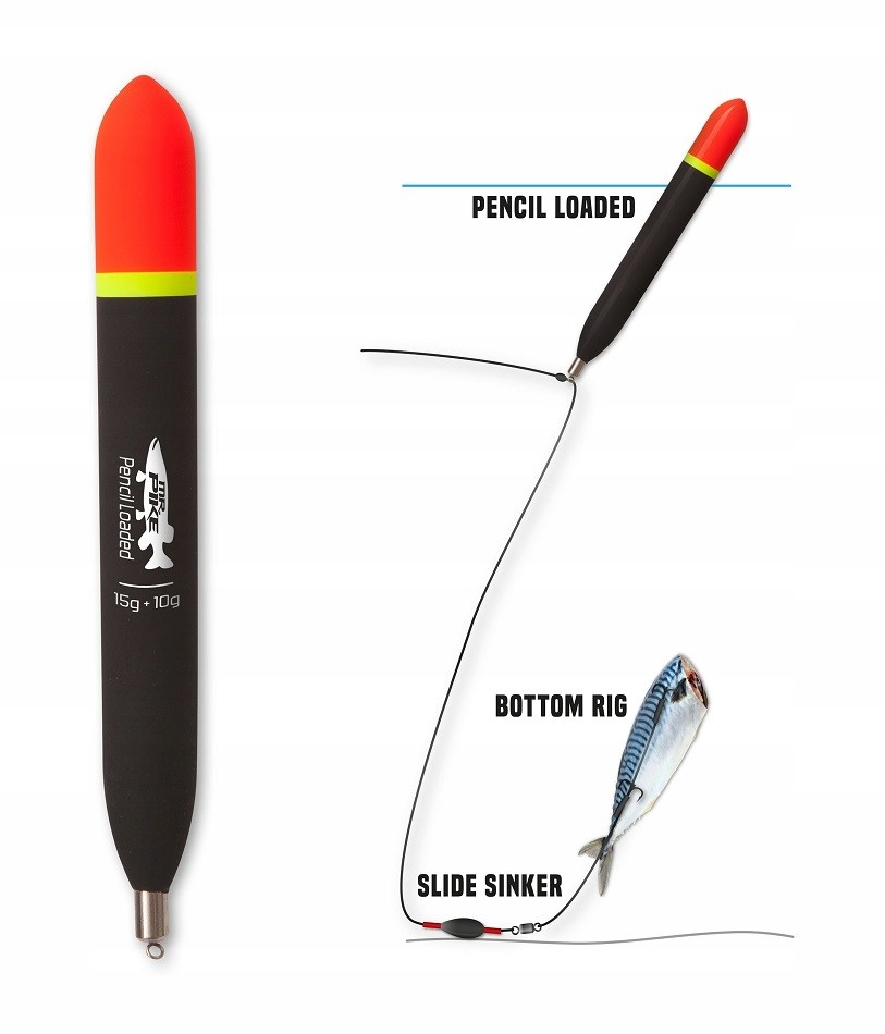 Mr. Pike Pencil Loaded 15 10g 150mm